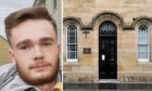 To go with story by Jenni Gee. Williamson spat in a woman's face and jumped on her car breaking the windscreen. Picture shows; Hugh Williamson Tain Sheriff Court. N/A. Supplied by DCT / Facebook Date; Unknown