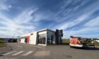 The exterior of the KFC in Peterhead