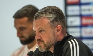 Aberdeen boss Jimmy Thelin shrugs off taunts from cocky FCSB owner ahead of Europa League play-off