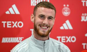Aberdeen defender Alfie Dorrington. Image: SNS.