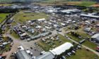 Black Isle showground from above