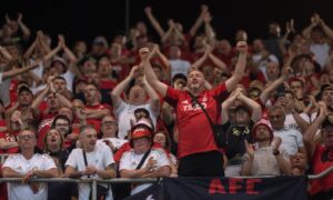 Gallery: Aberdeen fans endure Europa League play-off pain in Bucharest