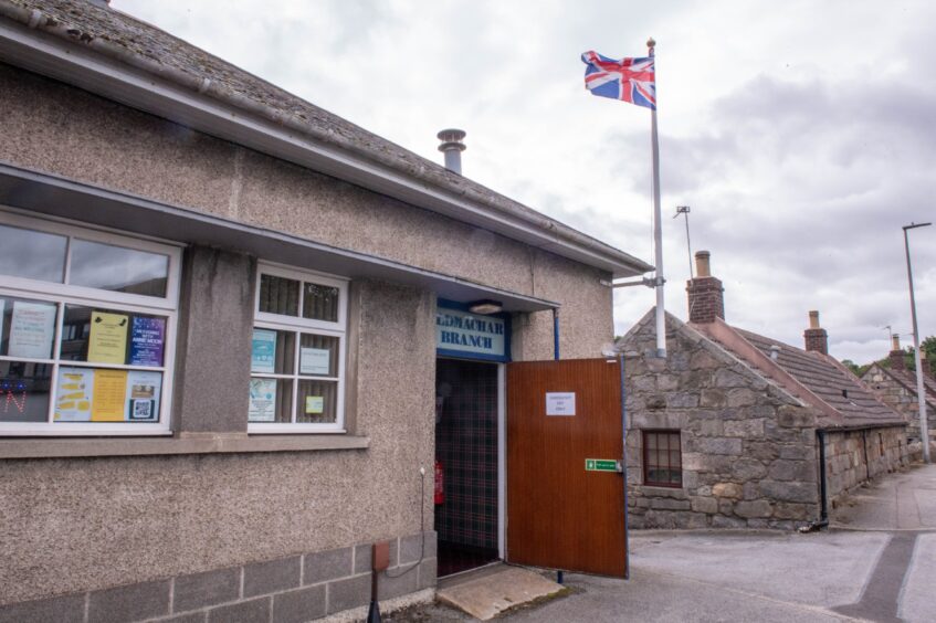 The British Legion social club building in Bridge of Don.
