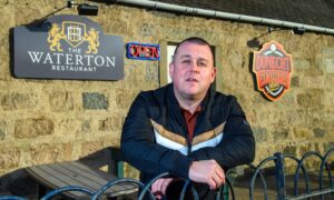Ian Gauld opened The Waterton Restaurant and Dunecht Sports Bar near the end of 2024.  Image: Kenny Elrick/DC Thomson
