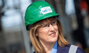 Chancellor Rachel Reeves visited St Fergus Gas Plant. Image: Kami Thomson/DC Thomson.