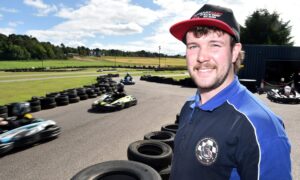 Andrew Smart of Smart Kart Raceway in Lhanbryde, Elgin.