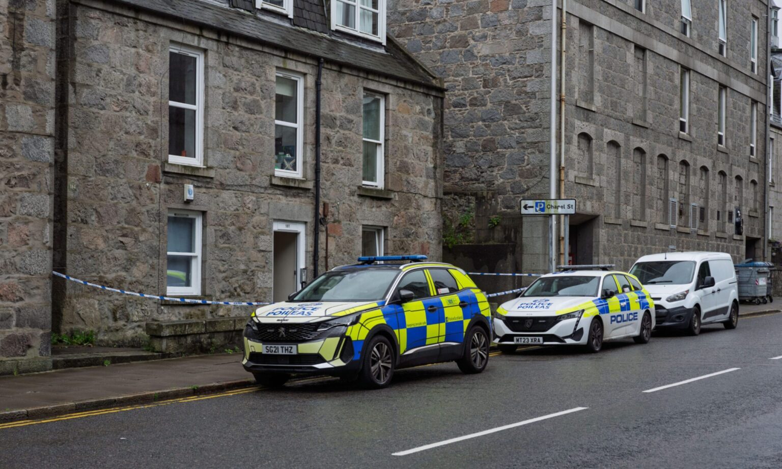 Man fighting for life after being found injured on Aberdeen street