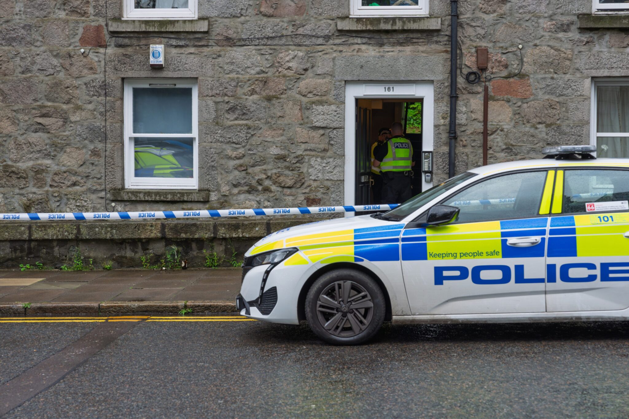 Man fighting for life after being found injured on Aberdeen street
