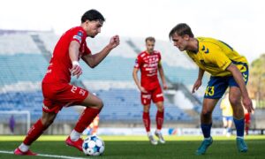 Aberdeen are closing in on a deal for Varnamo winger Kenan Bilalovic. Image: Shutterstock