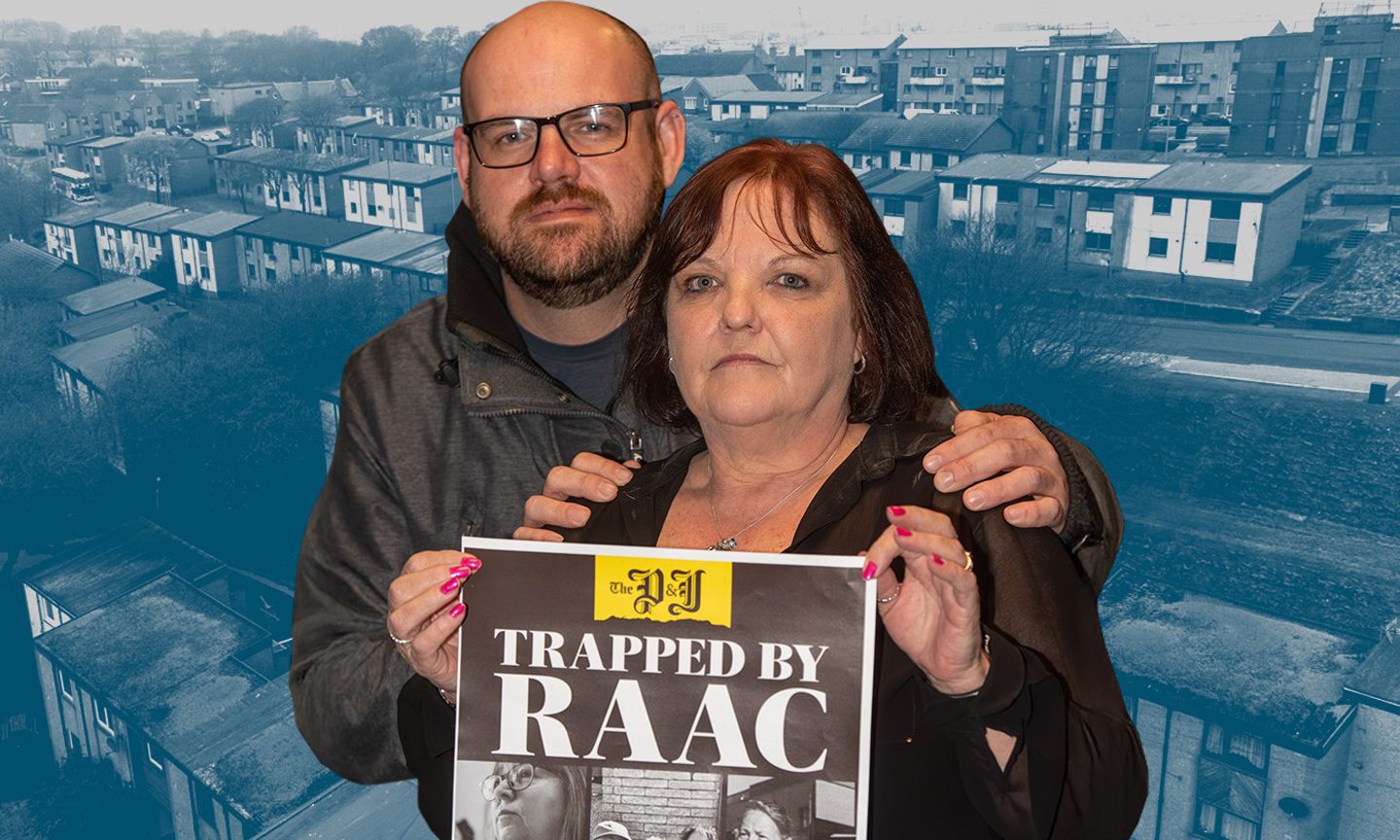 P&J Raac campaign to help Torry families up for top national award