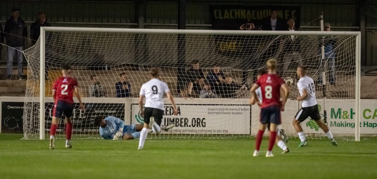 New Ross County boss Tony Docherty watches as Clachnacuddin stun Staggies to reach North of Scotland Cup final