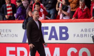 Aberdeen boss Jimmy Thelin delivers defiant message after Premiership winless slump continues