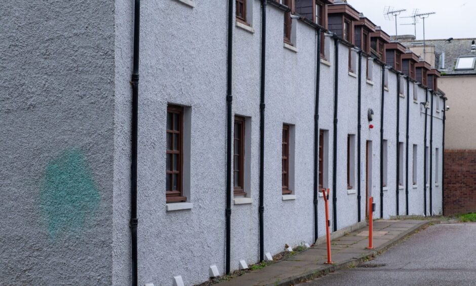 The student accommodation on Don Street which will now be used to house asylum seekers.