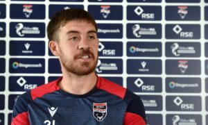 Ross County’s Declan Gallagher says Staggies players must learn to handle pressure of promotion target