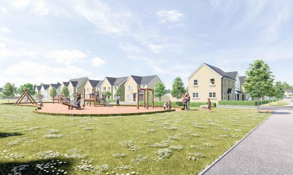 Architect's renderings of how the scheme could look. Image: Halliday Fraser Munro