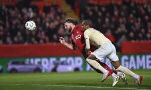 Jimmy Thelin lays down challenge to Aberdeen after pushing Shakhtar Donetsk hard in 3-2 Uefa Conference League loss