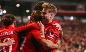 Aberdeen midfielder Stuart Armstrong hoping goals will now flow for the Dons