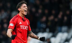 Aberdeen striker Marko Lazetic relishing challenge of Uefa Conference League ‘group of death’