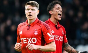 WATCH: Marko Lazetic or Kevin Nisbet? Aberdeen fans in Athens unanimous over which striker should start against AEK