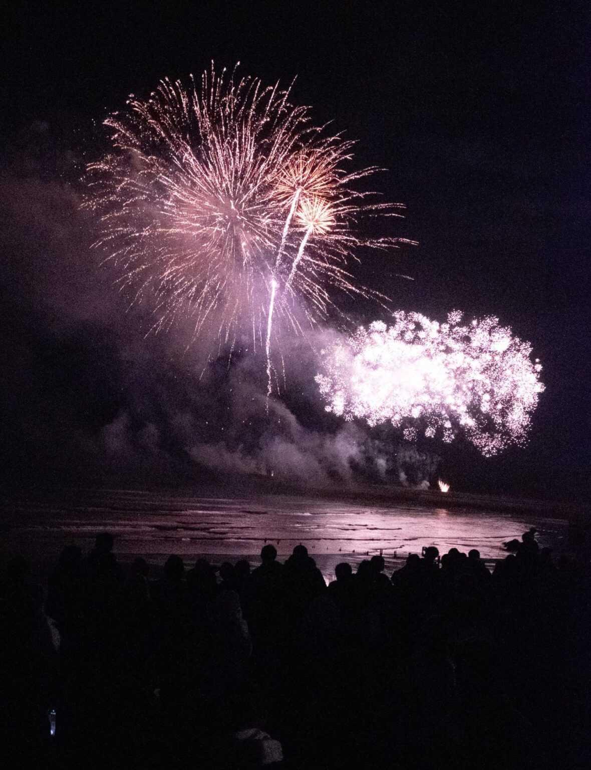 Gallery: Aberdeen bonfire night draws crowds to beachfront