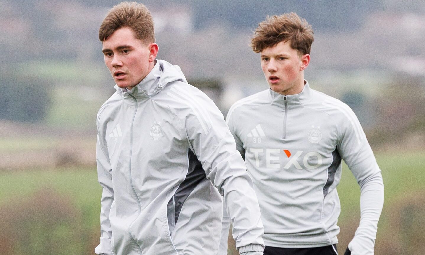 Aberdeen boss Jimmy Thelin gives update on £250k left-back’s first-team debut prospects