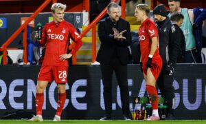 Jimmy Thelin: Aberdeen need to be ‘really, really lucky’ now in Conference League after over-playing in Noah draw