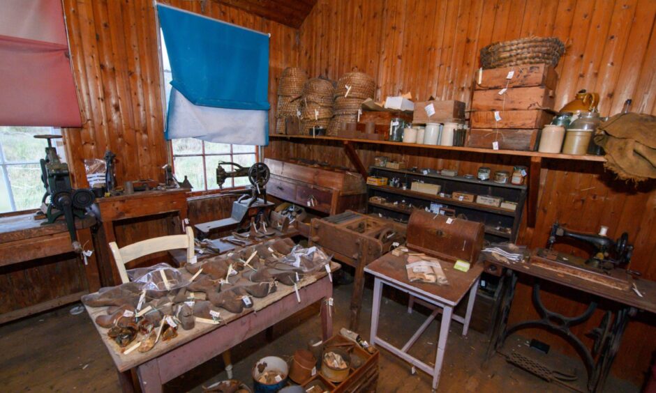 Souter's Shop Ballogie. Image: Kenny Elrick/DC Thomson