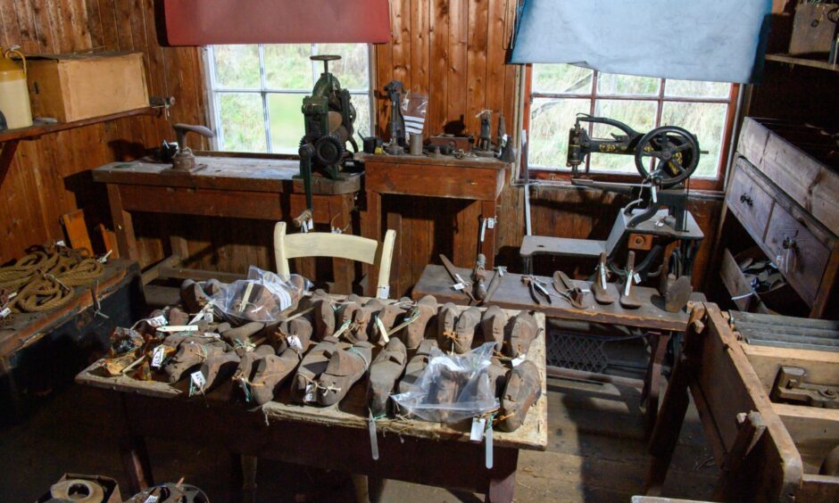 Souter's Shop Ballogie. Image: Kenny Elrick/DC Thomson