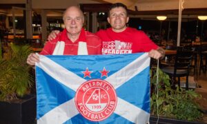 Gallery: Aberdeen fans descend on Cyprus for Conference League encounter with AEK Larnaca