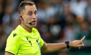 Referee given highest profile game to date after being picked for Aberdeen’s Conference League tie at AEK Larnaca