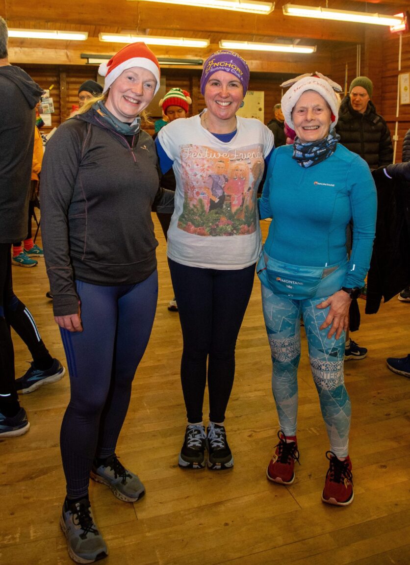 Joanne Rizzi Hundreds Take Part In Annual Banchory Boxing Day Fun Run