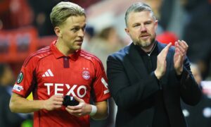 Aberdeen boss Jimmy Thelin: We’ll be playing for the shirt against Sparta Prague after Strasbourg loss