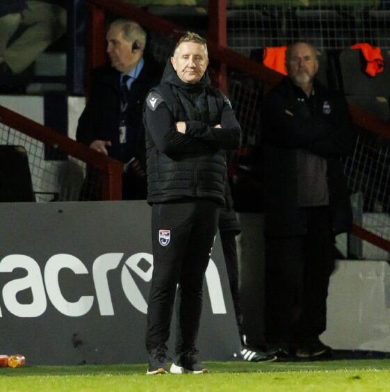 Ross County interim manager John Robertson during a William Hill Championship match between Ross County and Arbroath at the Global Energy Stadium, on December 20, 2025, in Dingwall,