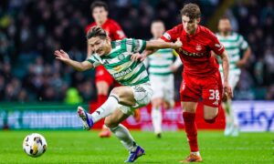 Celtic v Aberdeen Ref Watch: Soft foul, but correct red card for Dylan Lobban – which raises slight VAR irritation