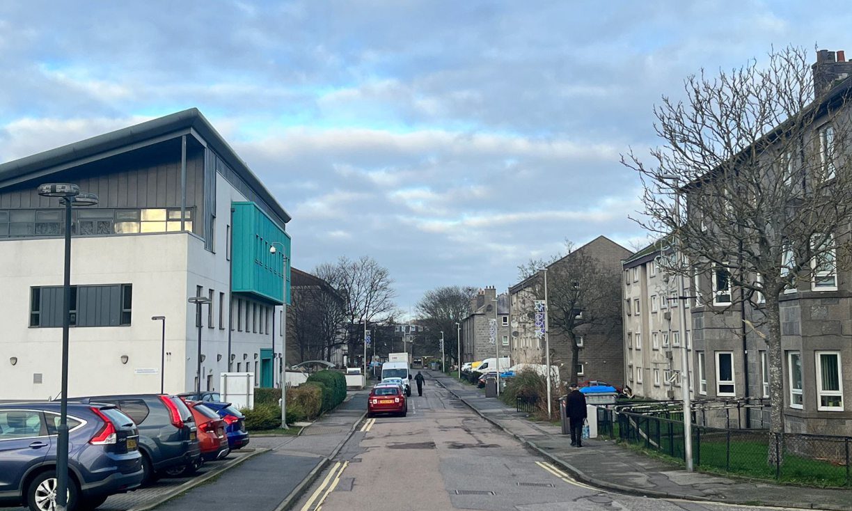 Armed police respond to disturbance on Marquis Road Aberdeen