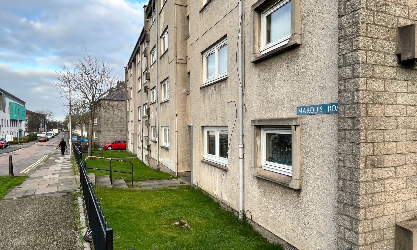 Armed police respond to disturbance on Marquis Road Aberdeen