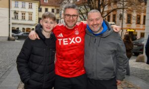 Gallery: Aberdeen fans party in Prague as Dons gear up for final European game