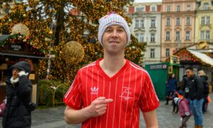 WATCH – Aberdeen fans chat in Prague: Should Jimmy Thelin rotate team? Who’s the Dons’ POTY so far? January transfer window priority? 