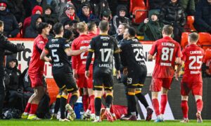 Aberdeen player ‘vehemently denies’ alleged racist comment as Livingston set to report Dons to SFA