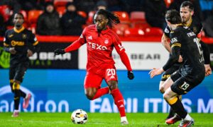 Striker Toyosi Olusanya lifts lid on ex-Aberdeen boss who saved his career with a ‘gamble’