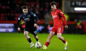 Transfer-tracked Aberdeen winger Nicolas Milanovic held back by ‘confidence issue’, interim manager Peter Leven says