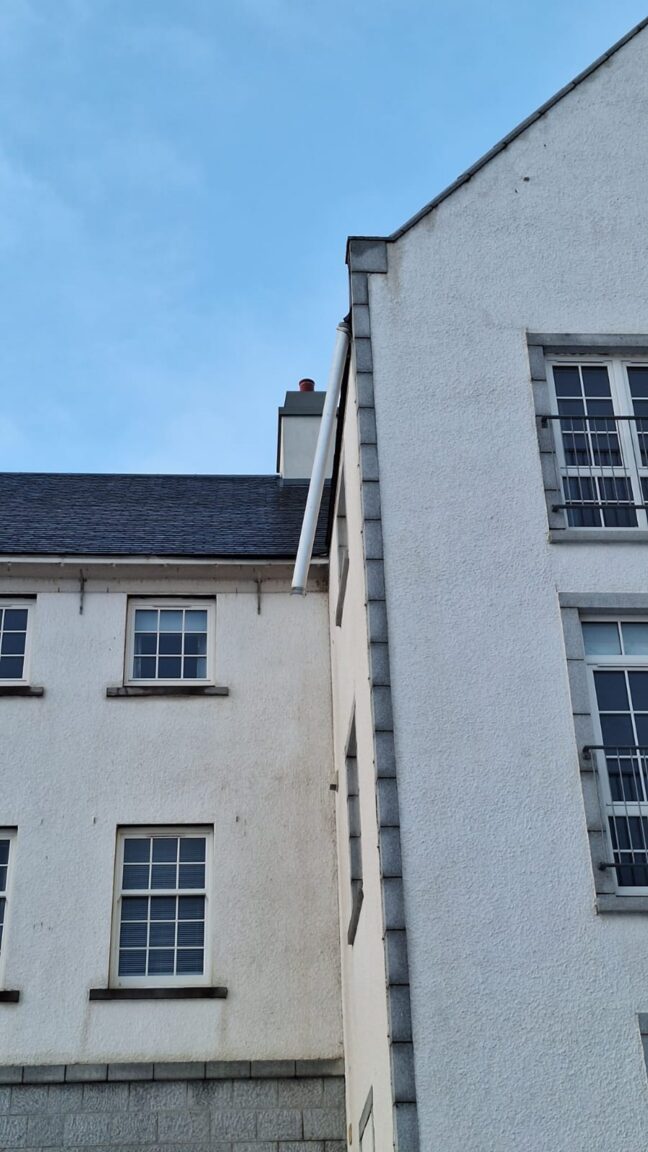 Chapelton safety fears as gutters collapse throughout town