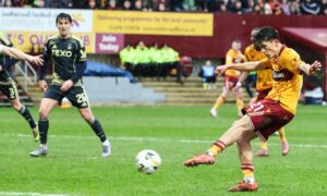 Ref Watch: Motherwell’s opener v Aberdeen should have been chalked off by David Dickinson for handball – why phase of play argument doesn’t wash