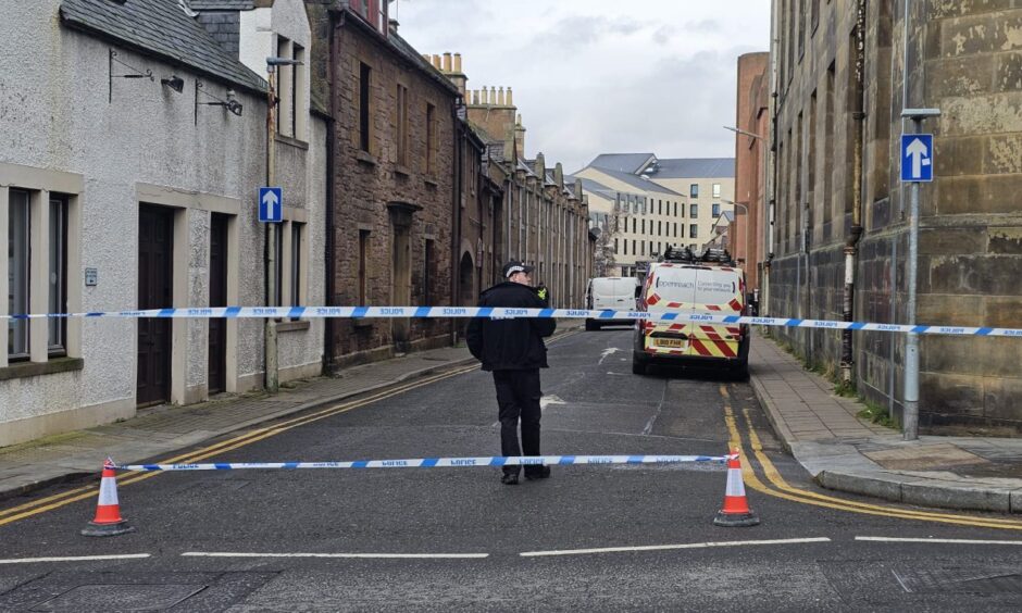 Man taken to hospital after disturbance on Friars Street, Inverness
