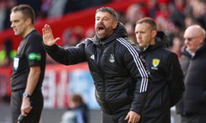 Aberdeen 1  Falkirk 1 : Three talking points as Stephen Robinson denied win on debut as boss by dramatic late goal