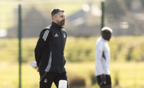 Aberdeen head coach Stephen Robinson calls two Dons starlets up to first-team training due to defensive injuries