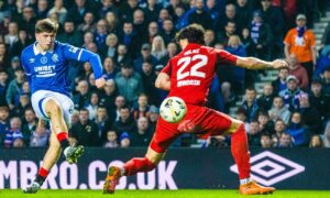 Rangers 4 – Aberdeen 1: Dons dragged deeper into relegation danger after defeat at Ibrox paired with play-off rivals’ wins