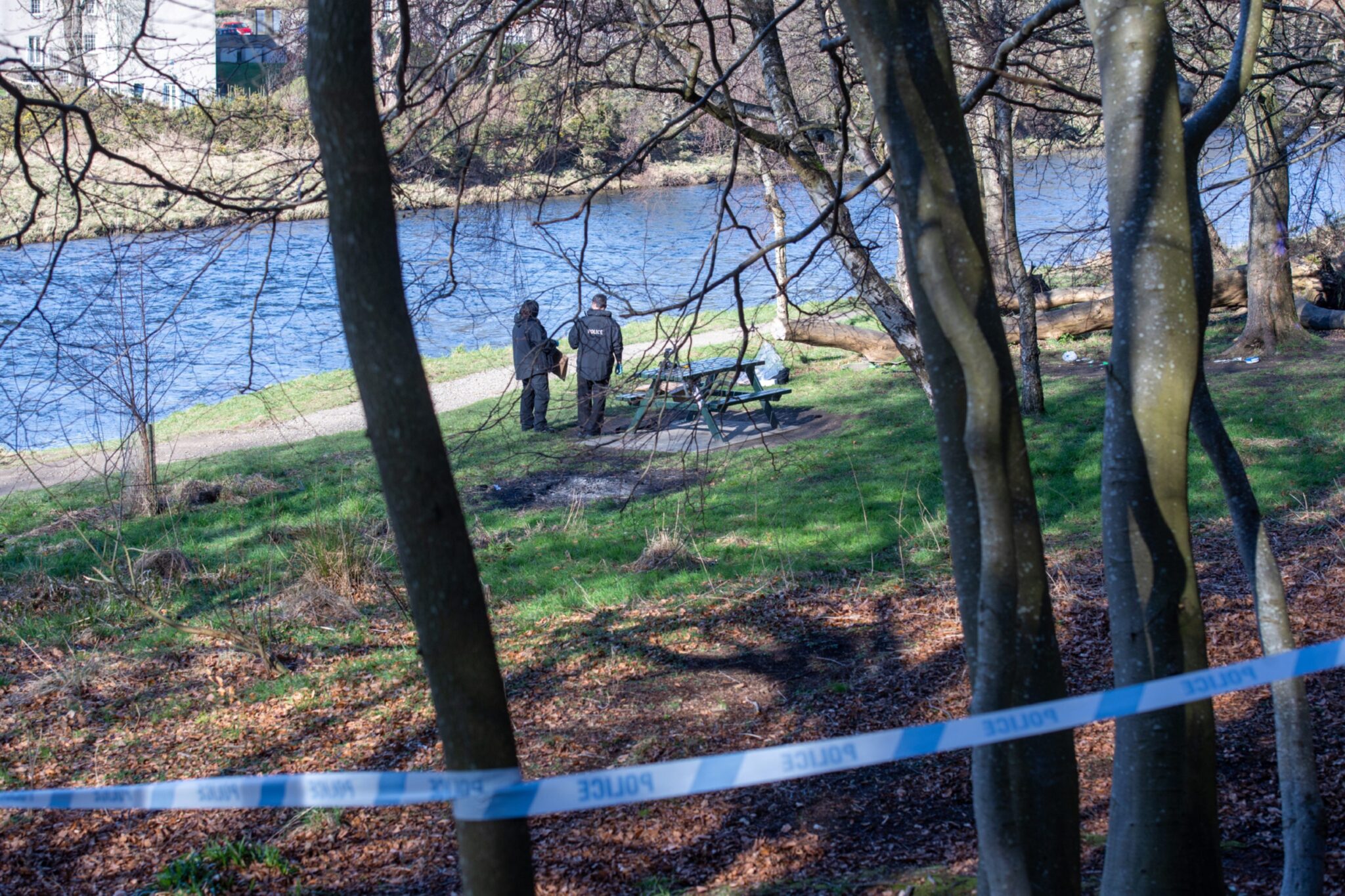 Police descend on Aberdeen park as boy, 13, taken to hospital