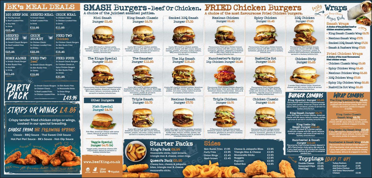 Beef Spring Menu Beef King: Stonehaven opening date revealed