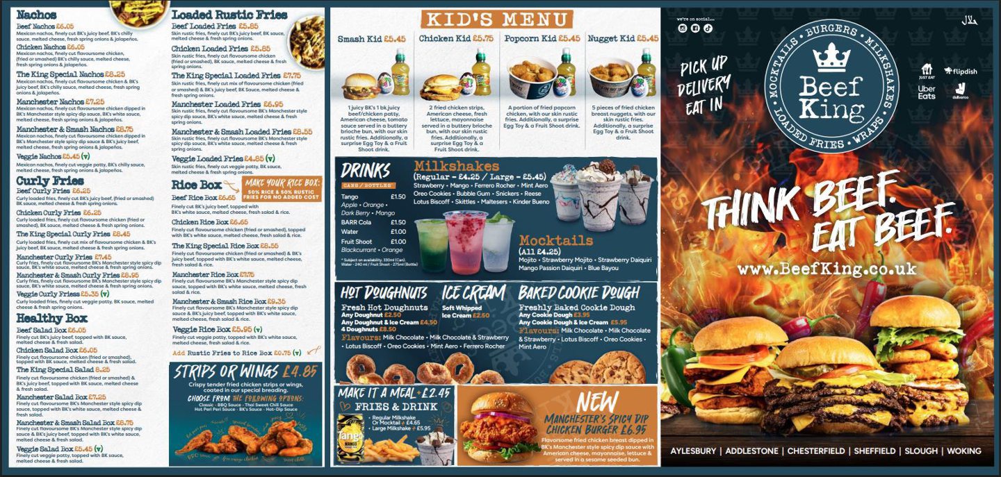 Beef Spring Menu Beef King: Stonehaven opening date revealed